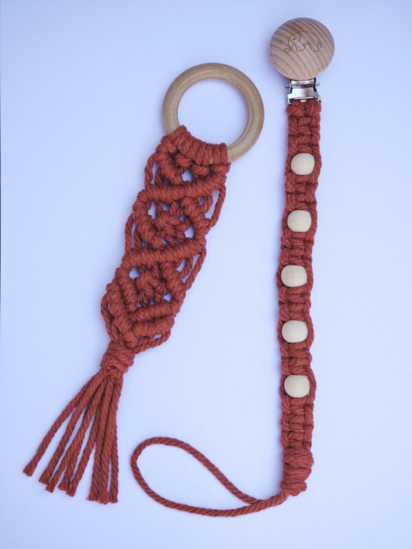 Pack Chupetero + Mordedor de Macramé - Imagen 3